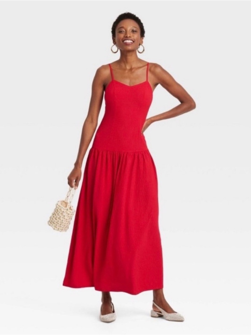 Target a new day drop waist maxi dress XL
